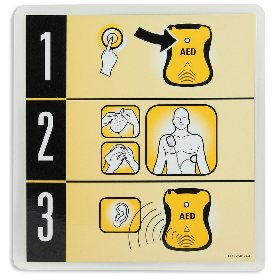 DEFIBTECH-DAC-501 DDU-100 Series Quick Use Card