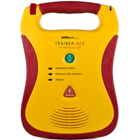 DEFIBTECH-DCF-A350T-EN Standalone Trainer AED Package (DDU-100TR, DBP-RC2, DTR-201, DTR-400, DDP-100TR, user manual)