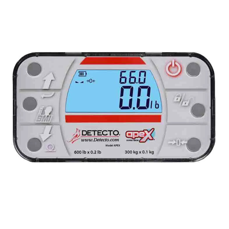 Detecto Apex Digital Clinical Scale with Sonar Height Rod