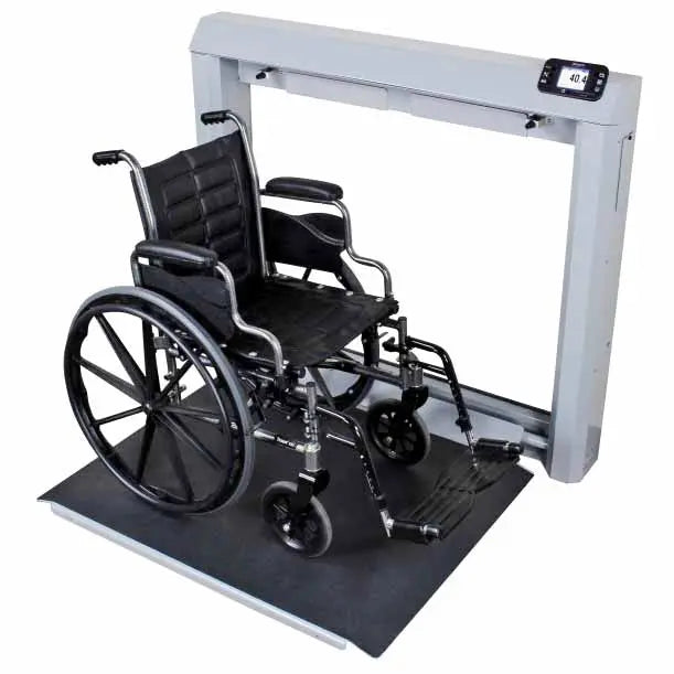 Detecto-7550-Digital Wall Mount Fold-Up Wheelchair Scale