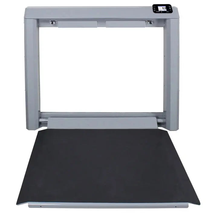 Detecto-7550-Digital Wall Mount Fold-Up Wheelchair Scale
