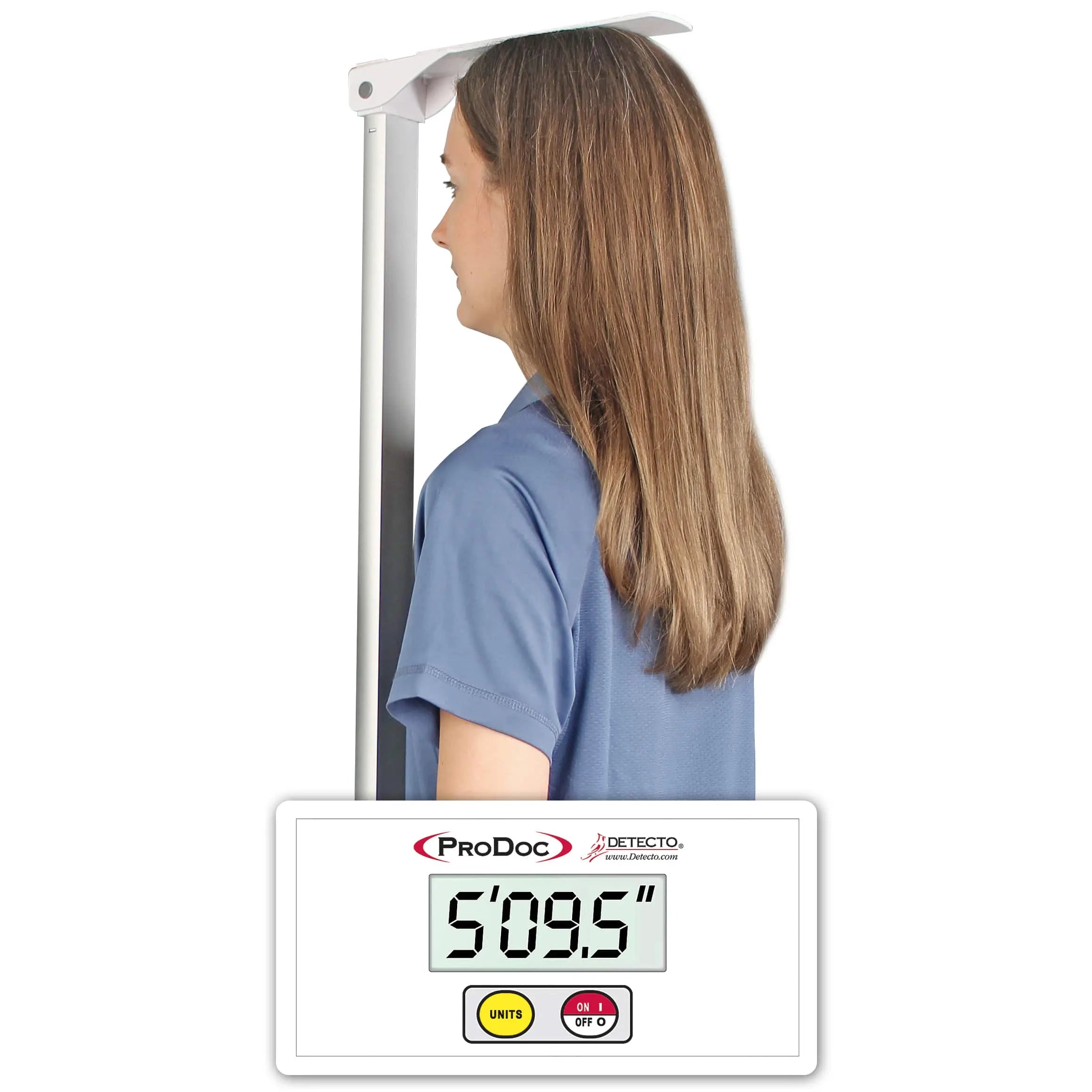 Detecto-DHRWM-Digital Wall Mount Height Rod 1/ea