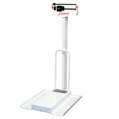 Detecto Stationary Mechanical Wheelchair Scale with Ramp | Medical ...