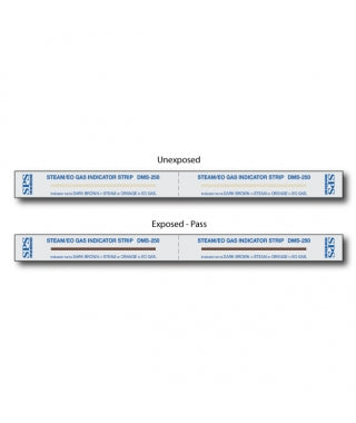 Crosstex 8” DUAL™ Monitor Strips – Type 1 (STEAM/EO)
