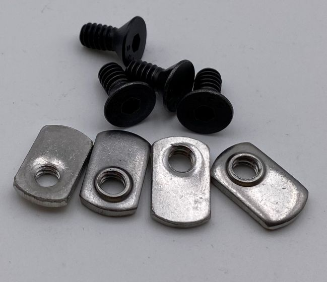 Therafin-32217-Hardware Kit for Economy Arm Channel Bracket, 1/4"