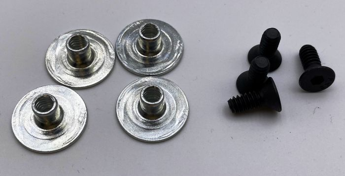 Therafin-32216-Hardware Kit for Economy Arm Channel Bracket, 3/8"