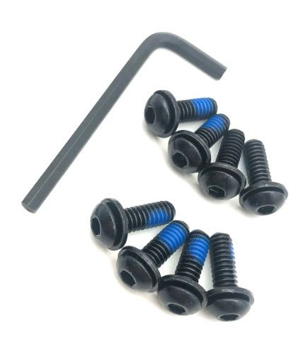 Therafin Button Head Cap Screw 1/4-20 x 3/4 w/ Washer & Patchlock
