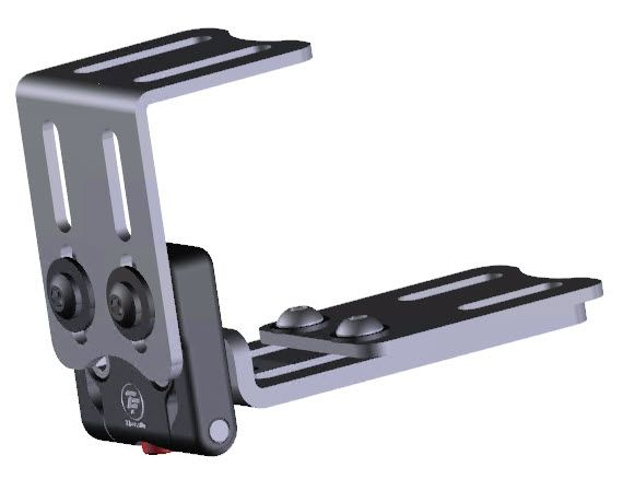 Therafin 50180 Abductor Hardware, Stainless Steel Flip-Down