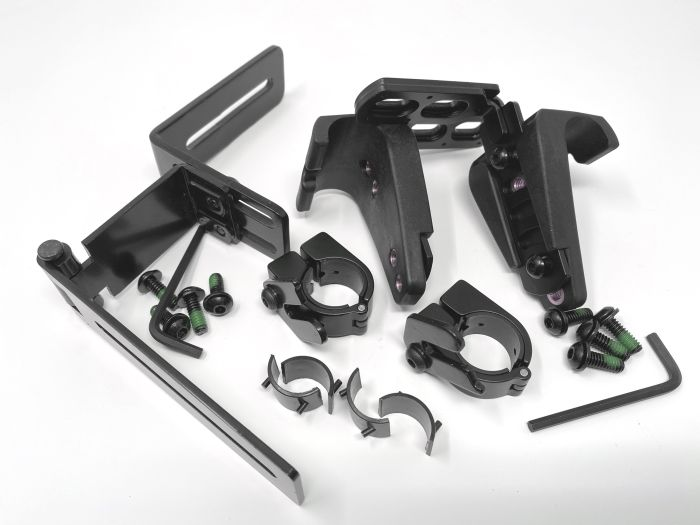 Therafin-51101 Back Hardware, Molded Js & Slotted Ls w/ 2.5" Rise Adjustable Depth Hinge