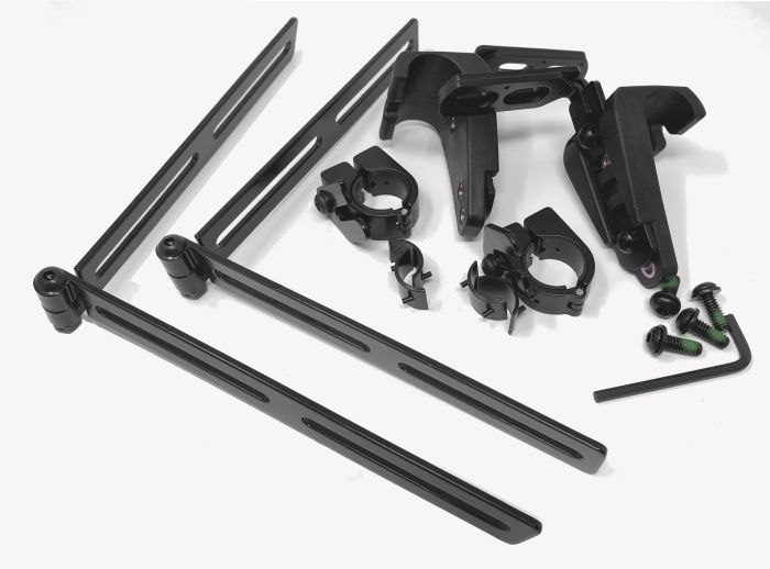 Therafin 51097 Back Hardware, Molded Js & Slotted Ls w/ Flush Seat-to-Back Hinges