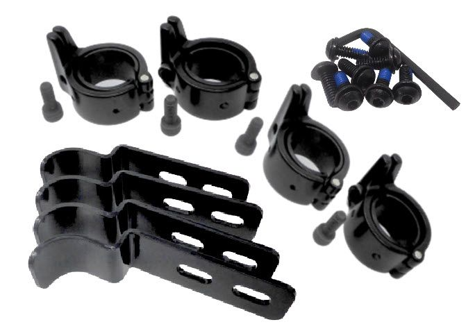 Therafin-50389 Seat Hardware, Zero Drop Hooks w/ Front & Rear Rail Locks