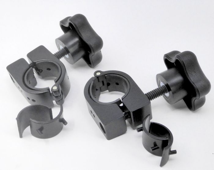 Therafin-50406 Knob Seat Mount - 7/8", 1" and 1-1/8" Diameter, Pair