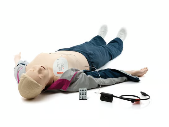 Laerdal Resusci Anne Adv. Skill Trainer AED LINK, IV-arm, w/ ShockLink
