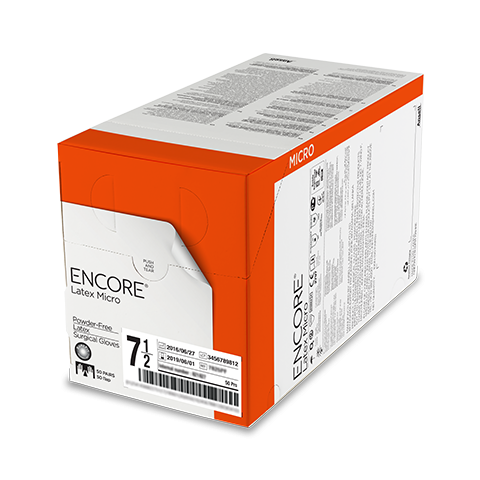 Ansell Encore® MicropTic® Powder-Free Latex Surgical Gloves