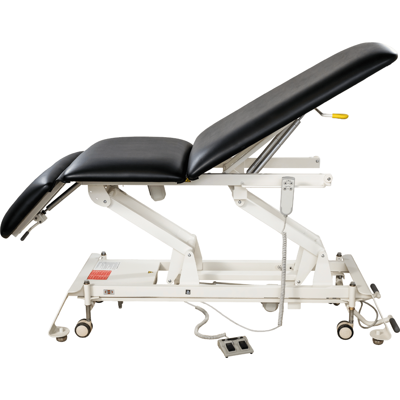 Hausmann-6083-BK-Table, Titan Hi-Lo, 3-Sec, Blk, 78x29x20-38 1/EA