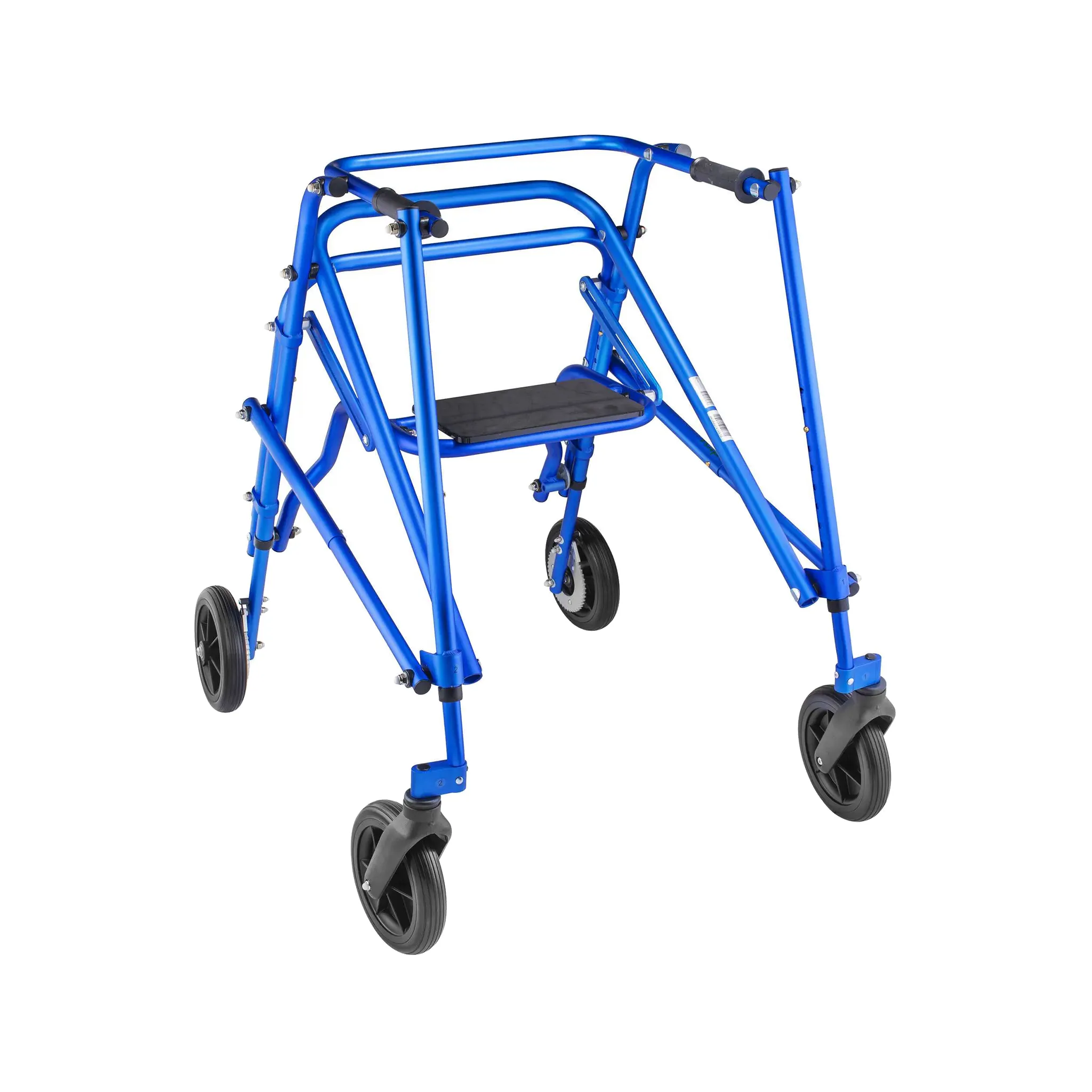Circle Specialty Klip 4-Wheel Posterior Gait Trainer with Flip Up Seat & 8-outdoor wheel