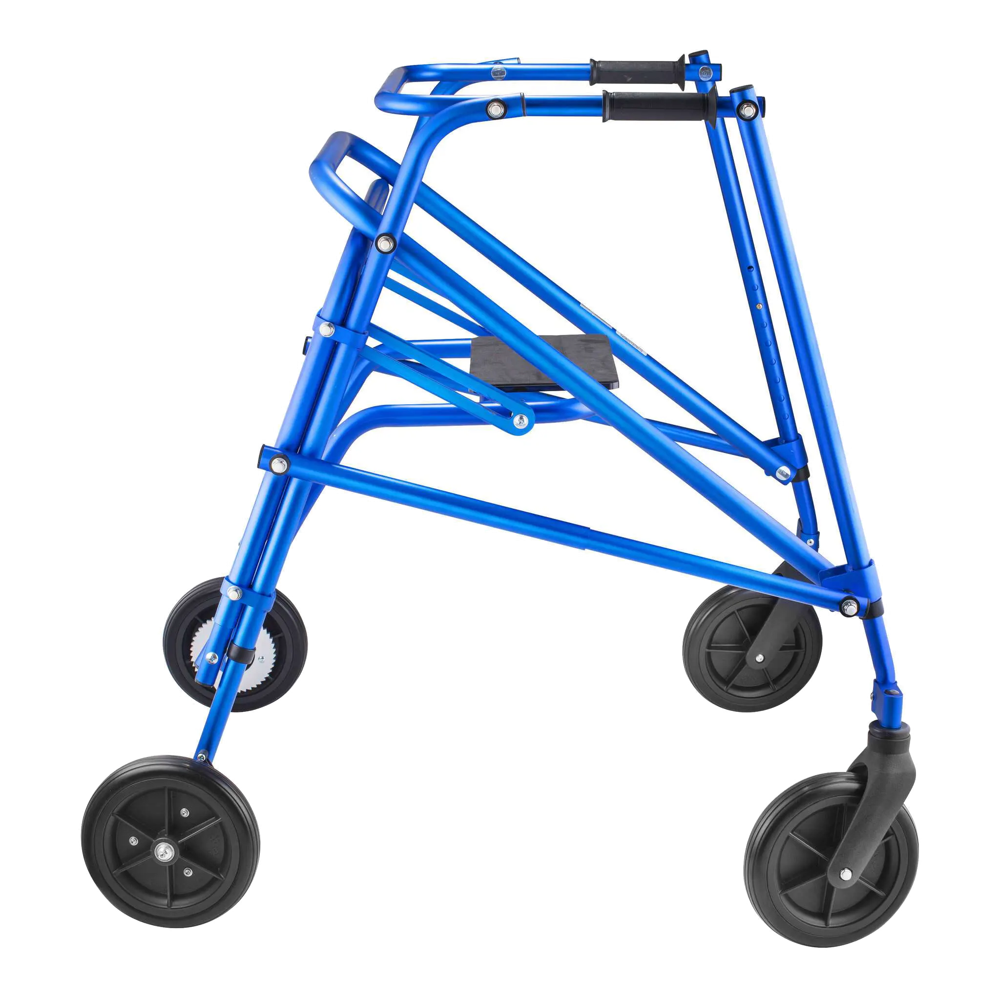 Circle Specialty Klip 4-Wheel Posterior Gait Trainer with Flip Up Seat & 8-outdoor wheel