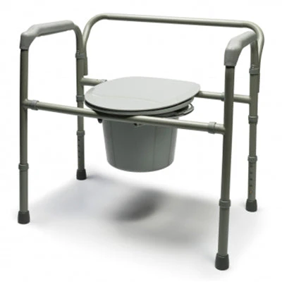 Graham Field-7109A-2 - Bariatric Steel Folding Commode, 2/cs