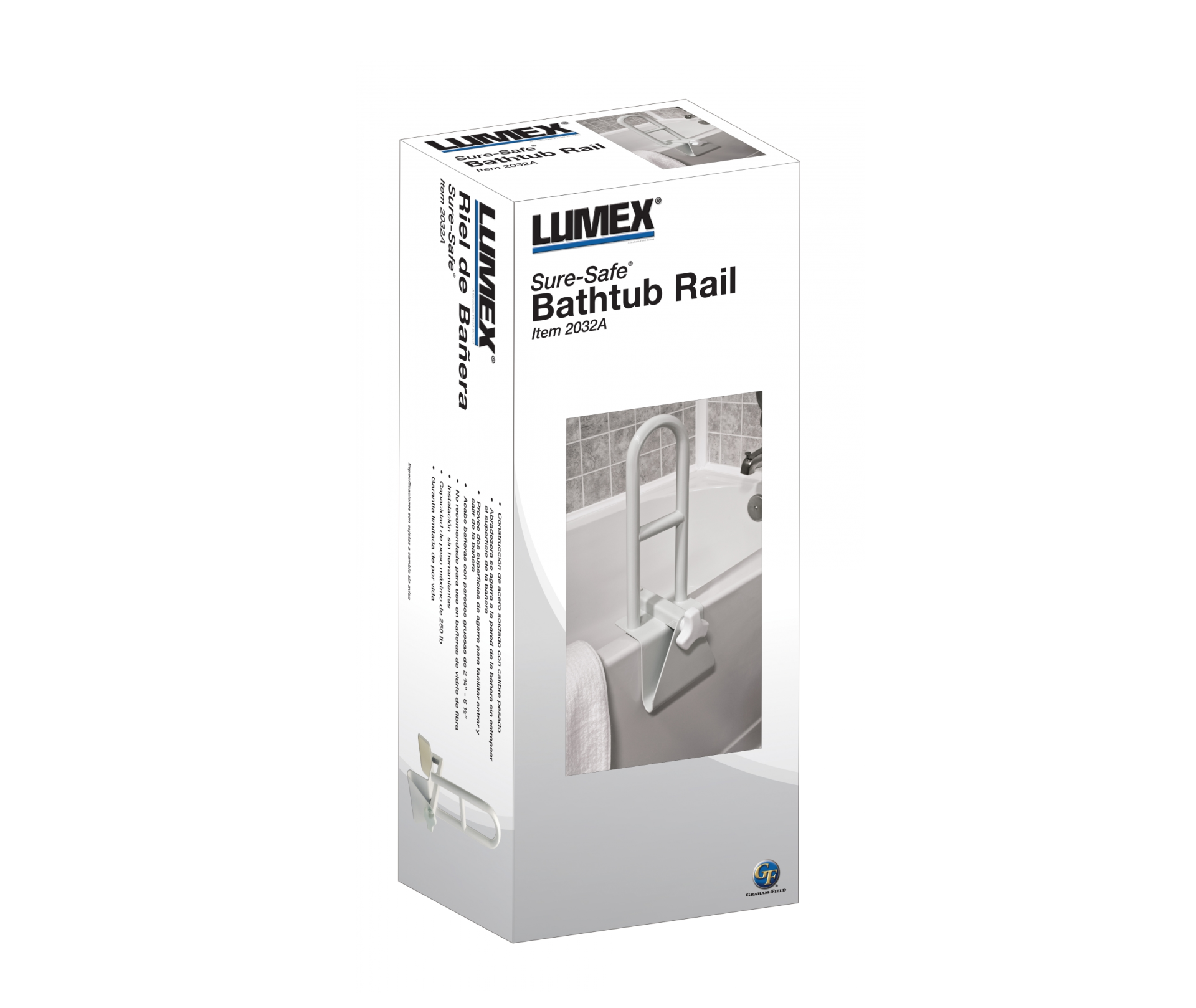 Graham Field-2032A - Lumex Sure Safe Bathtub Rail