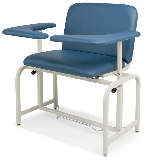 Graham Field Bariatric Phlebotomy Chair - Dual Flip Arms