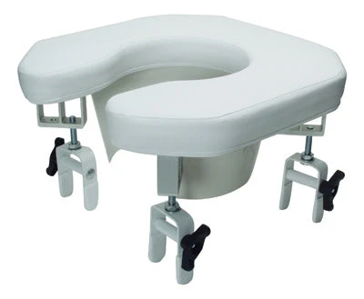 Graham Field-6497A-Multi - position Open Padded Raised Toilet