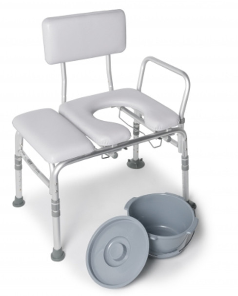 Graham Field-7956KD-1-Medical Padded Commode Transfer Bench, Each