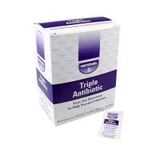 Safeguard Medical First Aid Antibiotic Bacitracin / Neomycin / Polymyxin B Water Jel® Ointment 0.5 & 0.9 Gram Packets