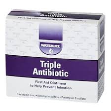 Safeguard Medical First Aid Antibiotic Bacitracin / Neomycin / Polymyxin B Water Jel® Ointment 0.5 & 0.9 Gram Packets