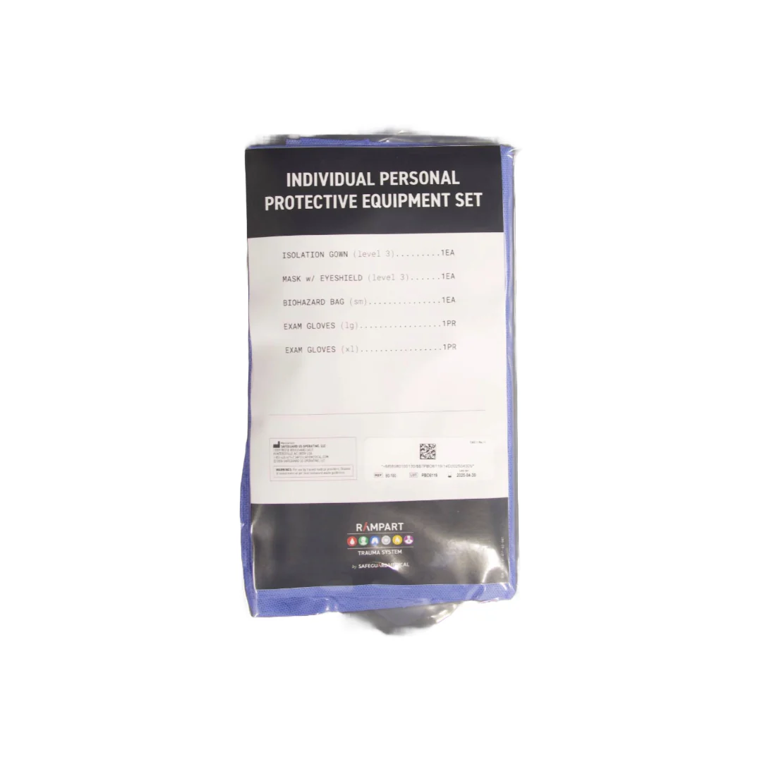 Safeguard Medical-81-411-10 Individual Personal Protective Equipment Set CS/10, Each