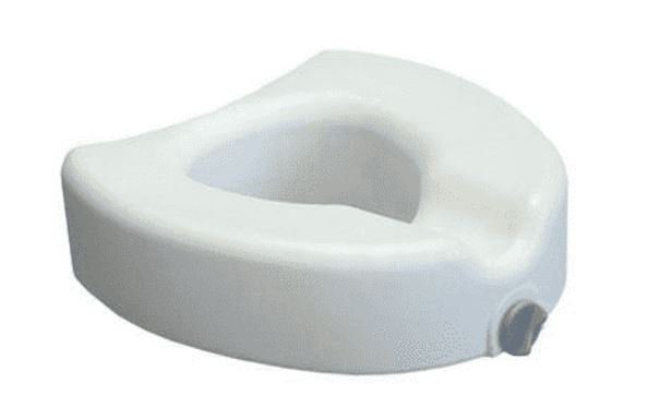 Graham Field-6486R- Raised Toilet Seat 4-1/2 Inch Height White