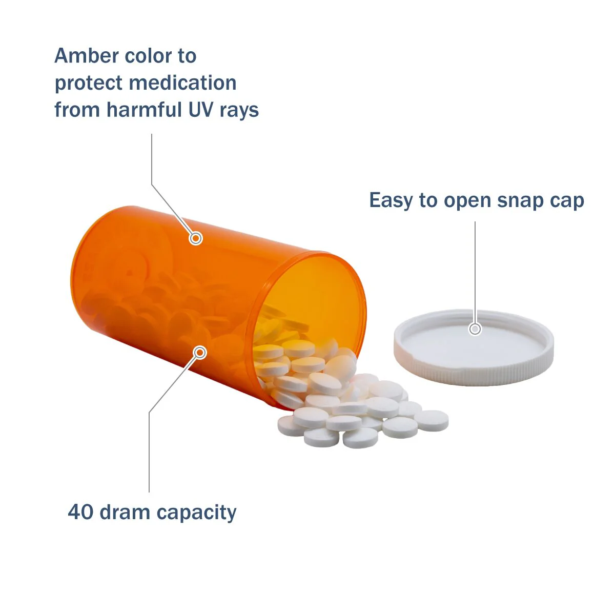 Apothecary Products Ezy Dose® Snap Cap Vial