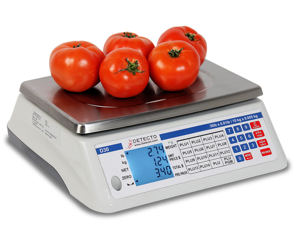 Detecto Electronic Price Computing Scale | Retail and Food-Service ...