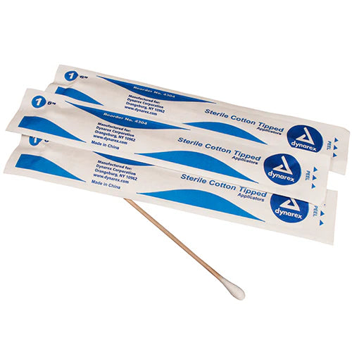 Dynarex Cotton Tipped Applicators