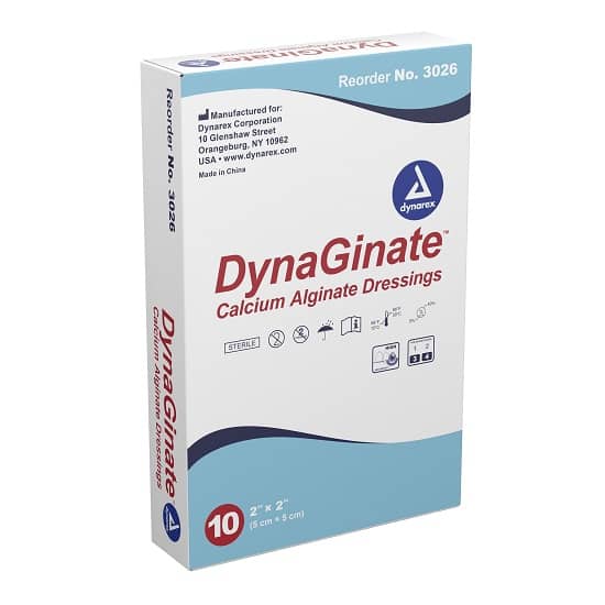 Dynarex DynaGinate Calcium Alginate Dressings