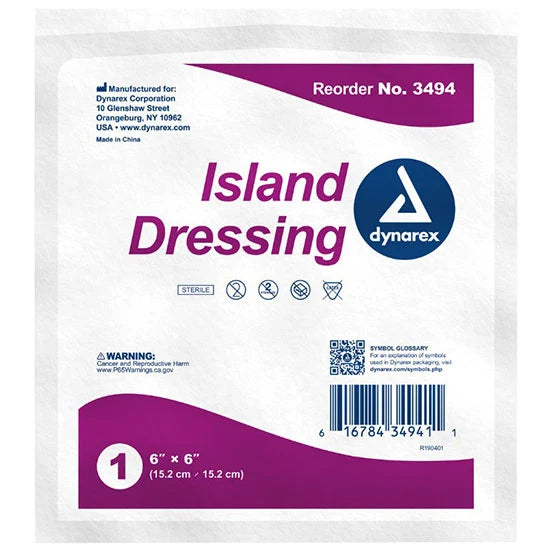 Dynarex Island Dressing Sterile
