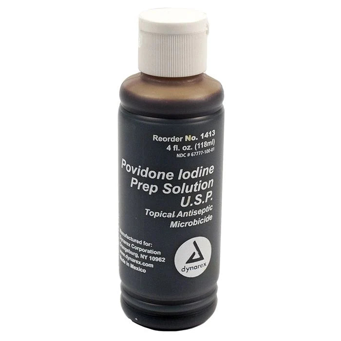 Dynarex Povidone Iodine Prep Solution