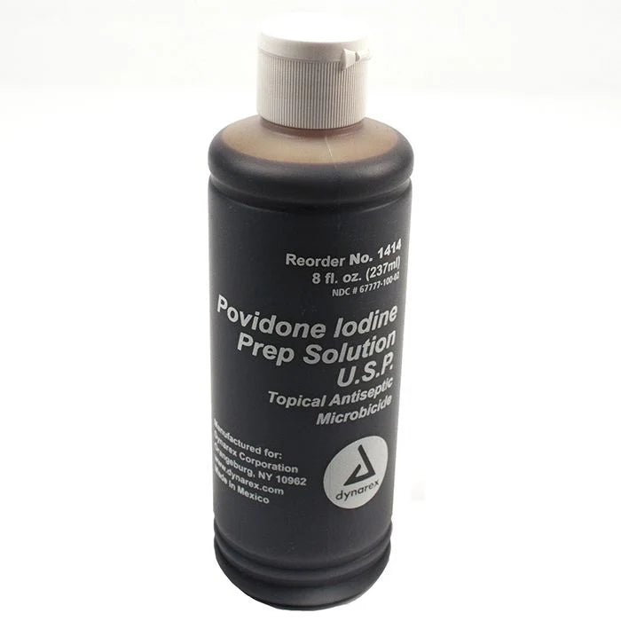 Dynarex Povidone Iodine Prep Solution