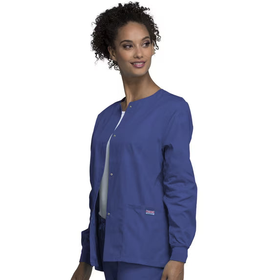 Cherokee Medical WW Originals Women's Snap Front Scrub Jacket