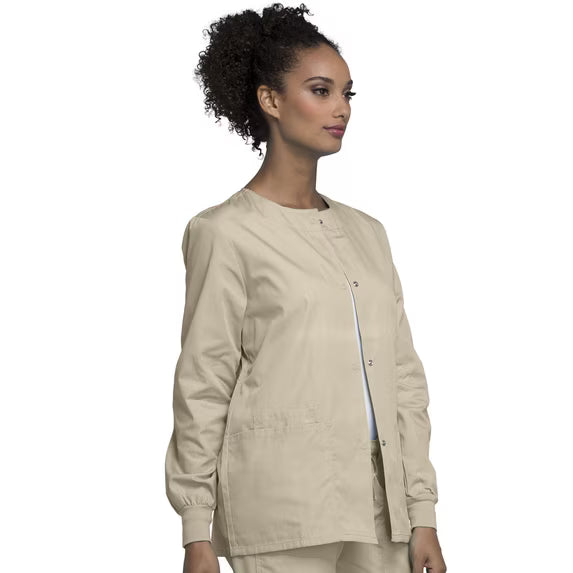 Cherokee Medical WW Originals Women's Snap Front Scrub Jacket