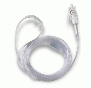 EDAN Respironics CO2 Nasal/Oral Cannula - Pediatric (10/pack). Compatible with: LoFlo ETCO2Side Module