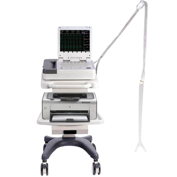 EDAN Stress Upgrade Kit for SE-12 EXP. Stress ECG Software Upgrade and Kit : 1 USB Sentinel or client code 1 USB Connection/BNC External ECG Trigger Cable (for Stress test) 1 Belt (1.6m) 1 ECG Cable (Snap style, AHA)