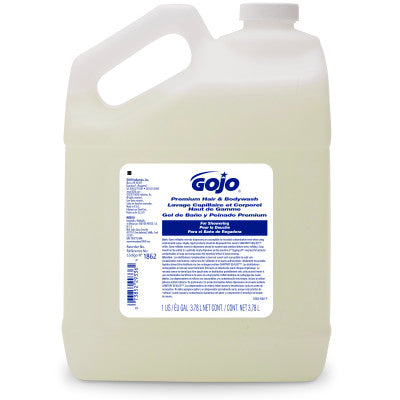 Gojo-1862-04 Premium Body & Hair Shampoo, Bulk Pour Gallon, Clear (4/cs)