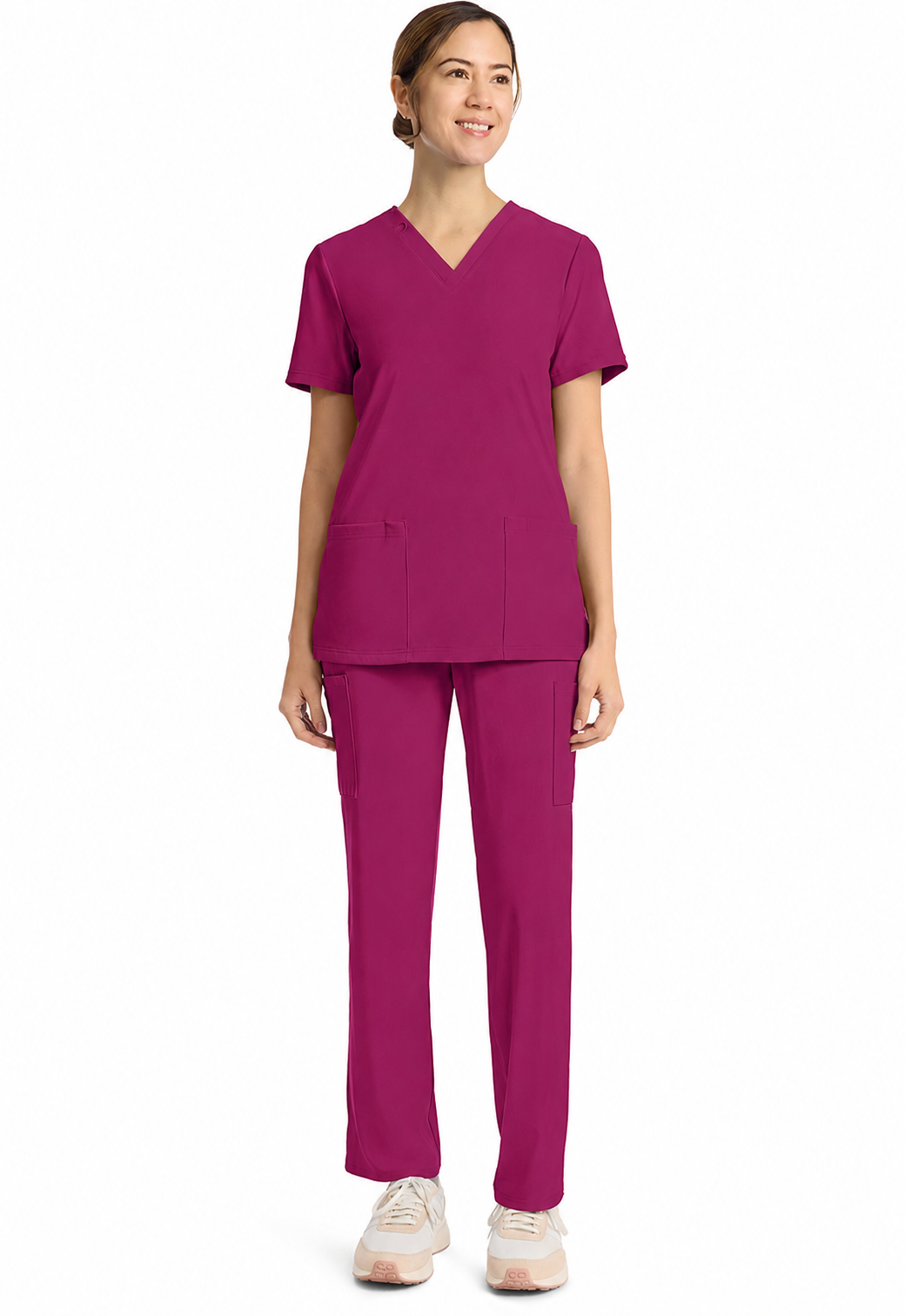 Cherokee Medical Achieve Women's 2-Pocket V-Neck Scrub Top