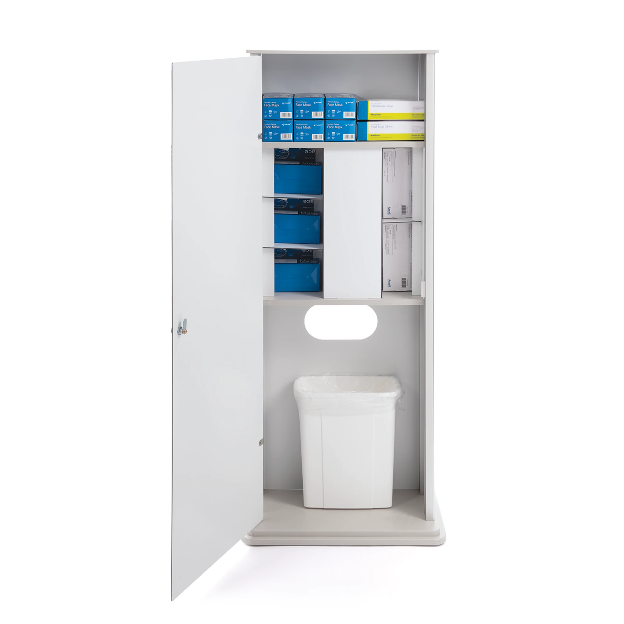 Bowman Dispensers/Marketlab-107127 Health and Hygiene Kiosk • 26"W x 16"D x 63.25"H