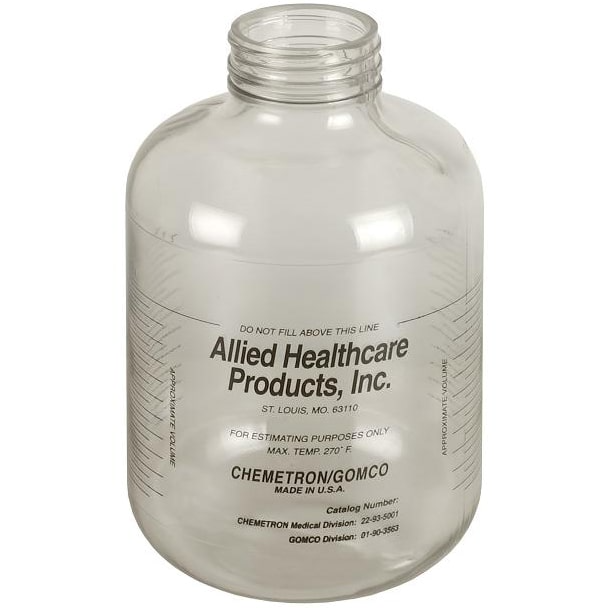 ALLIED-01-90-3693 1/2 GAL PLASTIC BTL/W CAP