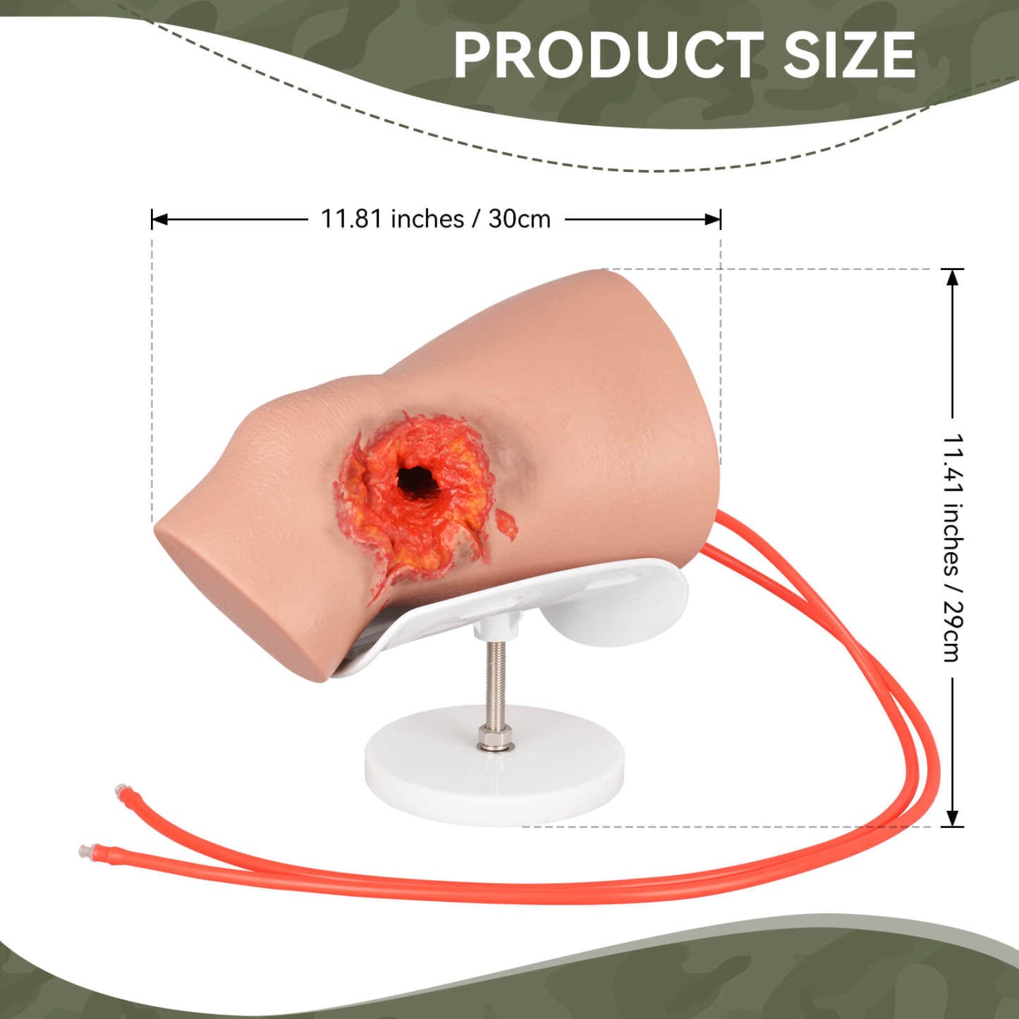 Safeguard Medical Detach Lower Limb Below Knee - Bleeding Tubes Included