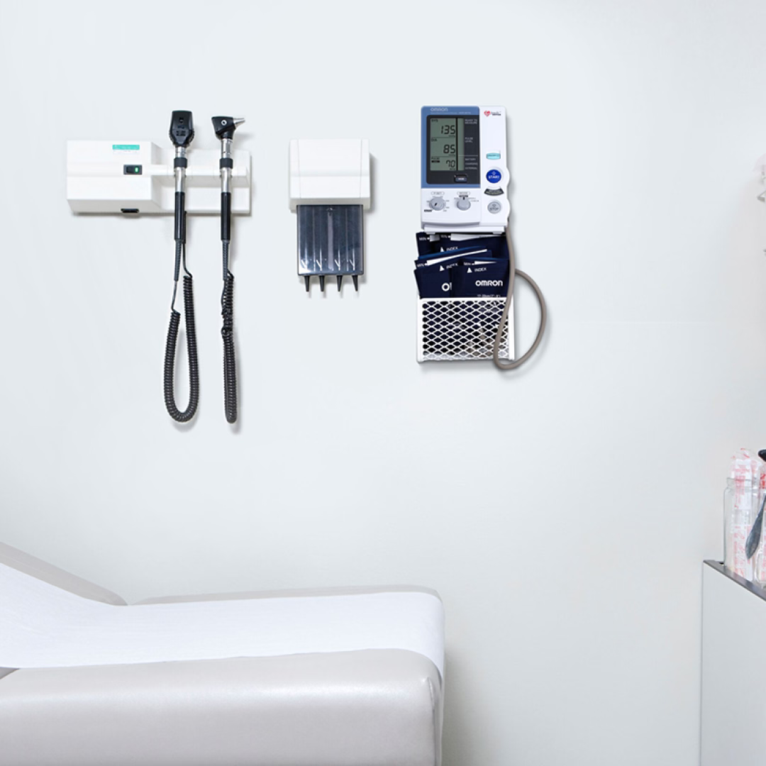 Omron Healthcare-HEM-907-WKIT Wall Mount Kit For HEM-907 & 907XL BP Unit (US Only) , each