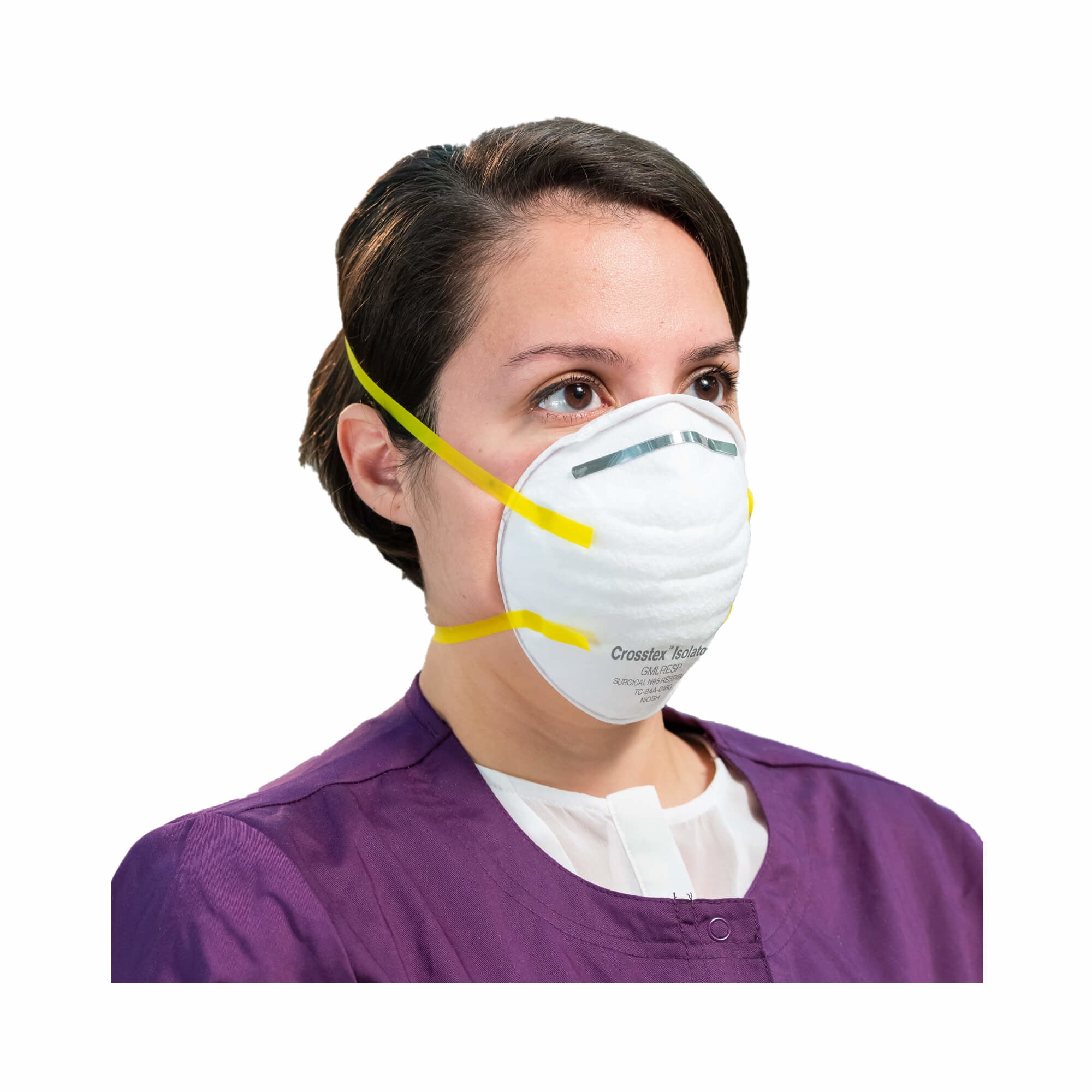 Crosstex-GMLRESP-Crosstex™ Isolator™ Molded Surgical N95 Respirator (20/Box/ 12 Boxes/Case)