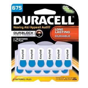 Duracell Hearing Aid Battery