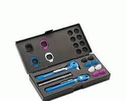 Welch Allyn/Hillrom Pocket Plus Diagnostic Set – Portable Ophthalmoscope and Otoscope Kit with SureColor LED Technology, Hard Case